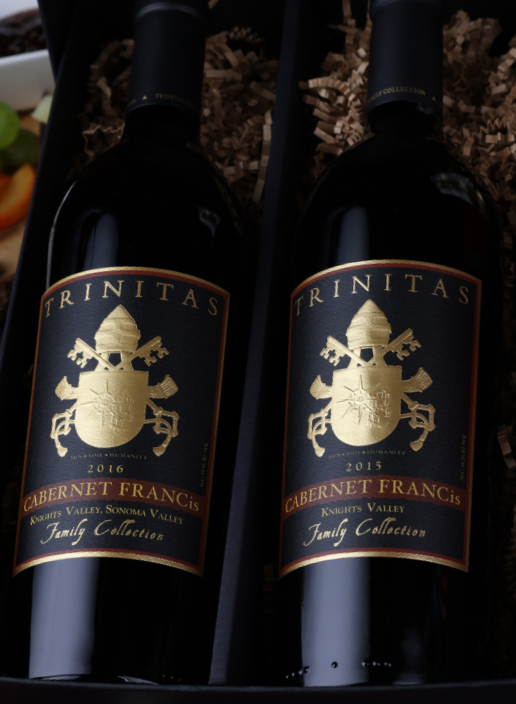 2 Bottles of Cabernet Francis in gift box