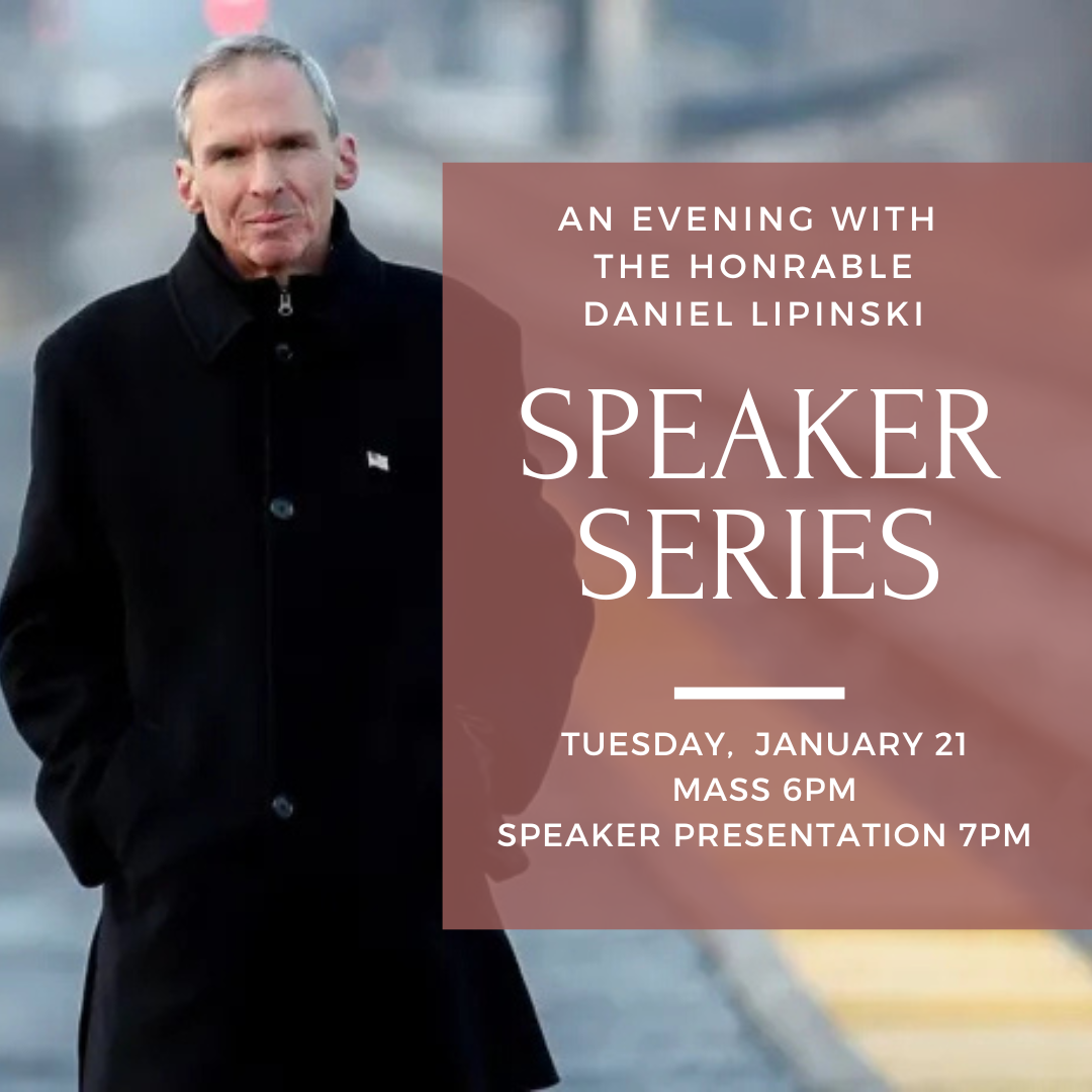 Trinitas Cellars Speaker Series event featuring the Honorable Dan Lipinski. An evening of wine and meaningful conversations. RSVP required.